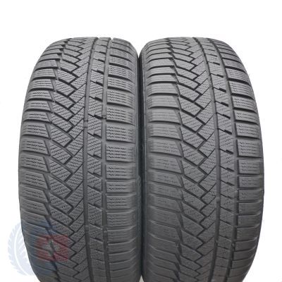 2 x CONTINENTAL 225/55 R17 97H WinterContact TS850P M0 BMW Zima 2018 7,8mm