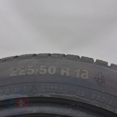6. Opony 225/50 R18 2x CONTINENTAL 99H XL ContiWinterContact TS 830 P A0 Zimowe 2023 