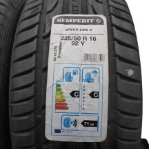 2. 2 x SEMPERIT 225/50 R16 92Y Speed-Life 2 Lato 2020 Jak Nowe Nieużywane