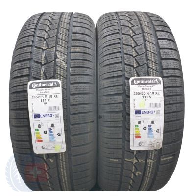 4. 4 x CONTINENTAL 255/55 R19 111V XL WinterContact TS860S Zima 2021 Jak Nowe 