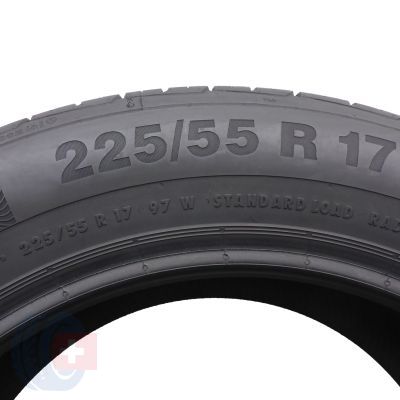 5. 2 x CONTINENTAL 225/55 R17 97W ContiPremiumContact 5 Seal Lato 2018/19 6,8mm