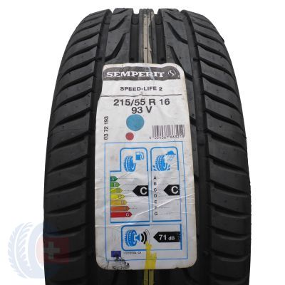 1 x SEMPERIT 215/55 R16 93V Speed-Life 2 Lato 2018 Jak Nowa