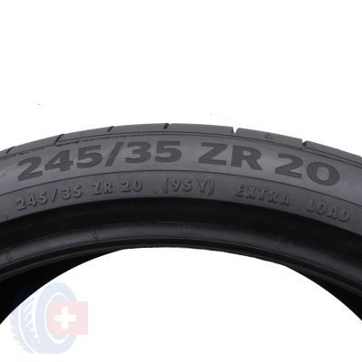 3. 1 x CONTINENTAL 245/35 ZR20 95Y XL SportContact 6 Lato 2021 6.2mm