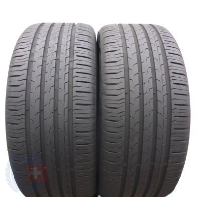 3. 4 x CONTINENTAL 245/45 R18 96W EcoContact 6 Lato 2022 Jak Nowe