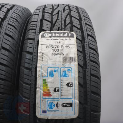 2. Opony 225/70 R16 2x CONTINENTAL 103H ContiCrossContact LX 2 M+S Letnie 2018/20  2. Opony 225/70 R16 2x CONTINENTAL 103H ContiCrossContact LX 2 M+S Letnie 2018/20