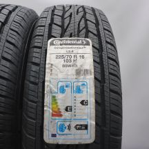 2. Opony 225/70 R16 2x CONTINENTAL 103H ContiCrossContact LX 2 M+S Letnie 2018/20  2. Opony 225/70 R16 2x CONTINENTAL 103H ContiCrossContact LX 2 M+S Letnie 2018/20
