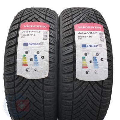 Opony 195/55 R16 2x VREDESTEIN 87H Wintrac Zimowe 2022 Jak Nowe