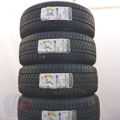 Opony 205/55 R17 4x CONTINENTAL 95H XL ContiWinterContact TS 830 P RSC BMW Zimowe 2023 Jak Nowe