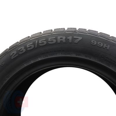 6. Opony 235/55 R17 4x CONTINENTAL 99H 4x4 WinterContact BMW Zimowe 2018 7-7,8mm