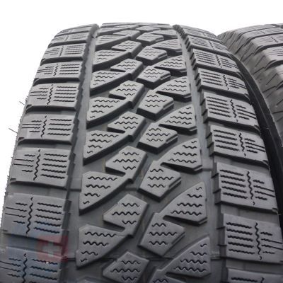 2. Opony 235/65 R16C 2xBRIDGESTONE 115/113R Blizzak W810 Zimowe 2016 8,5-9mm