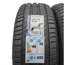 2. Opony 215/55 R16 2x MICHELIN 93V Primacy 4 Letnie 2018 Nieużywane 
