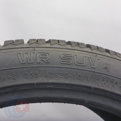 6. Opony 255/40 R20 2x NOKIAN 101V XL WR SUV 4 Zimowe 2020 