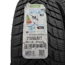 3. Opony 215/60 R17 2x NOKIAN 100H XL Weatherproof SUV Wielosezonowe 2016 Nieużywane 