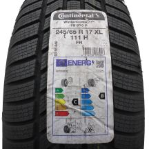 Opona 245/65 R17 1x CONTINENTAL 111H XL WinterContact TS 870 P Zimowa 2022  Jak Nowa 