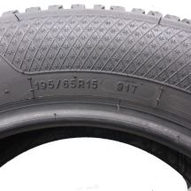 4. 2 x KLEBER 195/65 R15 91T Krisalp HP3 Zima 2022 Jak Nowe 7,2mm