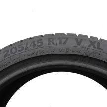 5. Opona 205/45 R17 1x CONTINENTAL 88V XL WinterContact TS 870 P Zimowa 2024 8,8mm Jak Nowa