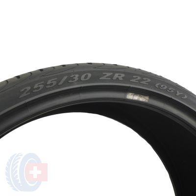 2. 2 x PIRELLI 255/30 ZR22 95Y XL P Zero Nero Lato 2012 7mm