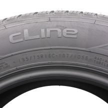 5. Opony 195/75 R16C 2x NOKIAN 107/105S cLine Cargo Letnie 2017 Jak Nowe Nieużywane 