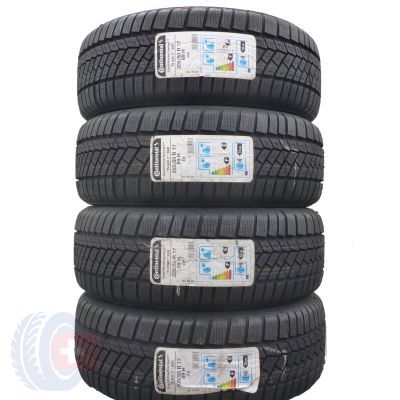 Opony 205/50 R17 4x CONTINENTAL 89H ContiWinterContact TS830P BMW RUNFLAT Zimowe 2017 Jak Nowe Nieużywane 