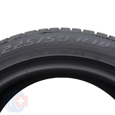 5. 2 x PIRELLI 225/50 R18 99H XL Sottozero 3 Winter AO Zima 6,4-6,9mm 2022