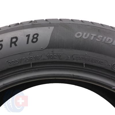 4. 1 x MICHELIN 225/55 R18 102V XL e Primacy Lato 2023 6.2mm