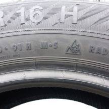 2. Opona 205/55 R16 1x GISLAVED 91H Euro Frost 6 zimowa 8,5mm 2023 Jak Nowa