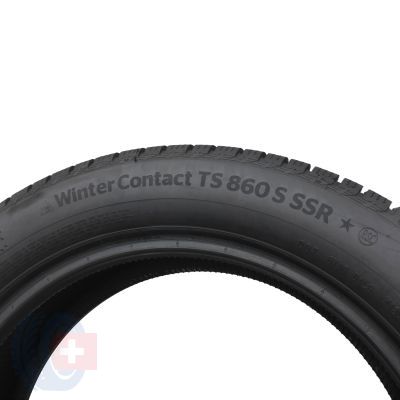 7. 4 x CONTINENTAL 245/50 R19 105V XL WinterContact TS860S BMW RunFlat Zima 2020 7-8,2mm Jak Nowe