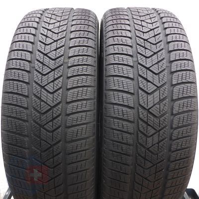 3. 4 x PIRELLI 235/55 R19 101V N0 Scorpion Winter Zima 2020, 2022 7,2-7,5mm