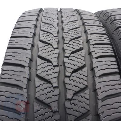 3. Opony 225/65 R16C 2x CONTINENTAL 106/104T VanContact Winter 2020 Jak Nowe 8,8-9mm