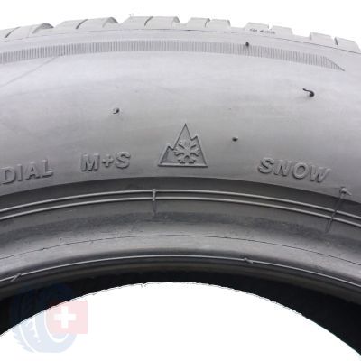 4. Opona 205/55 R16 1x BRIDGESTONE 91T Blizzak LM001 Zimowa 2019 Jak Nowa 8mm