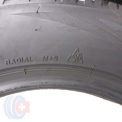 6. 2 x FIRESTONE 195/60 R15 88T WinterHawk 4 Zima 2020/21 7-8mm Jak Nowe