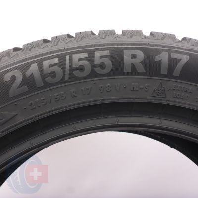 6. Opony 215/55 R17 4x SEMPERIT 98V XL Speed-Grip 5 Zimowe 2024 8mm