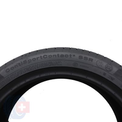 4. 1 x CONTINENTAL 225/45 R18 91Y ContiSportContact 5 SSR RunFlat Lato 2017 6,2mm