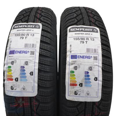 2 x SEMPERIT 155/80 R13 79T Master-Grip 2 Zima 2023 Jak Nowe