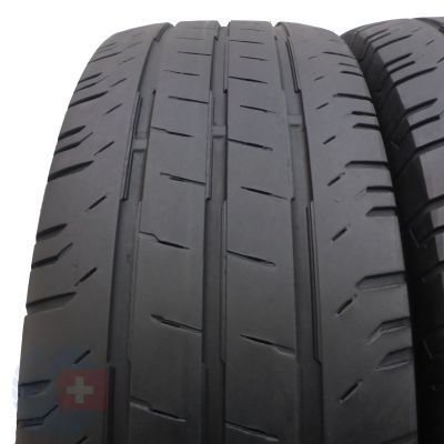 3. 2 x CONTINENTAL 225/65 R16C 112/110R ContiVanContact 200 Lato 2022 6; 6,5mm