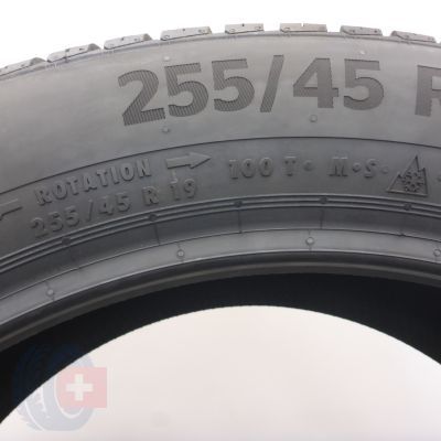 7. Opony 255/45 R19 4x CONTINENTAL 100T AllSeasonContact+ Wielosezonowe SEAL 2023 Nieużywane