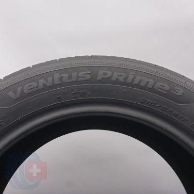 7. Opony 215/55 R17 2x HANKOOK 94V Ventus Prime 3 K125 Letnie 2025 6,7mm