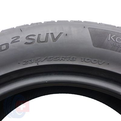 5. 2 x HANKOOK 235/55 R18 100V Ventus S1 evo 2 SUV Lato 2022 6,5-6,8mm