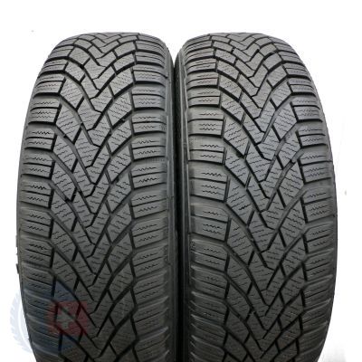 4. 4 x CONTINENTAL 175/65 R14 82T ContiWinterContact TS850 Zima 2015 6.8-7mm