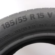 6. Opony 185/55 R15 2x CONTINENTAL 86V XL EcoContact 6 Letnie 2024 Jak Nowe
