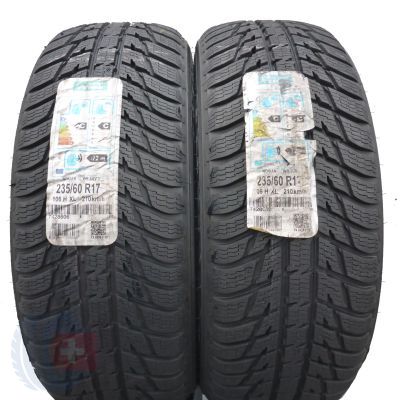 3. Opony 235/60 R17 4x NOKIAN 106H XL WR SUV 3 Zimowe 2015 Nieużywane 