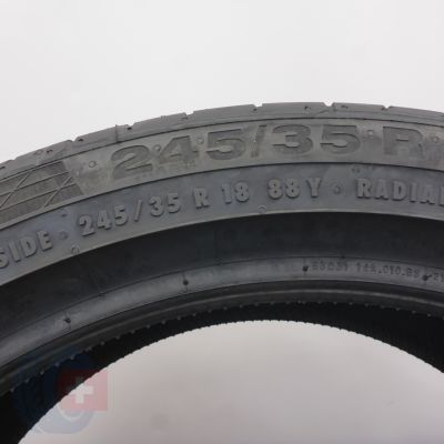 4. Opony 245/35 R18 2x CONTINENTAL 88Y ContiSportContact 5 RFT BMW Letnie 2019 
