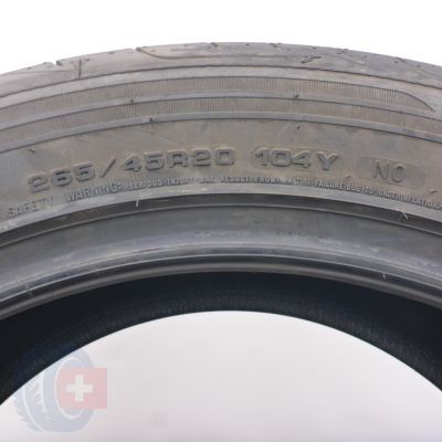 5. Opony 265/45 R20 2x GOODYEAR 104Y Eagle Asymmetric 3 SUV NO Letnie 2022 Jak Nowe Nieużywane