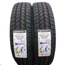 2 x CONTINENTAL 185/75 R16C 104/102R VanContact Winter Zima 2022 Jak Nowe Nieużywane