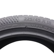 8. 4 x CONTINENTAL 225/45 R18 95V XL WinterContact TS870P Zima 2021 6-6,5mm