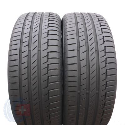 2 x CONTINENTAL 225/55 R19 103V XL PremiumContact 6 Lato 2022 Jak Nowe Nieużywane