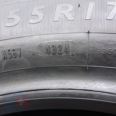 3. Opony 225/55 R17C 4x DUNLOP 109/107H MO-V Econodrive Letnie 2024 Jak Nowe Nieużywane