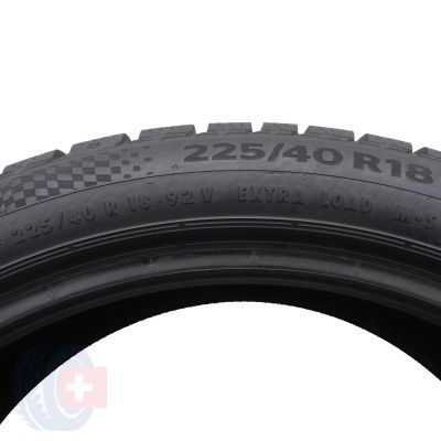 5. Opony 225/40 R18 2x CONTINENTAL 92V XL WinterContact TS860S BMW RunFlat Zimowe 2020 7mm 