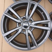 5. 4 x Alufelgi 17 KIA 5x114,3 7J Et48,5 MAK Carens III Sportage IV Ceed czujniki