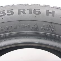 8. Opony 195/55 R16 2x CONTINENTAL 87H WinterContact 860 Zimowe 2018/20 7-8mm